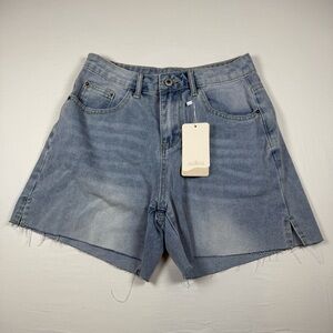 NEW ARALINA  Blue Denim Shorts